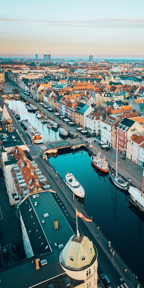 Copenhagen Canal by Rolands Varsbergs