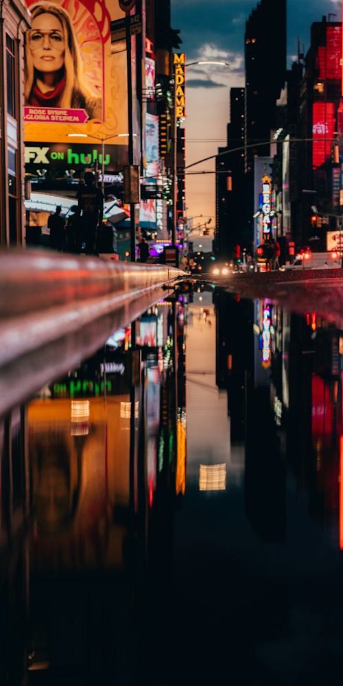 Times Square NYC by Zac Wolff