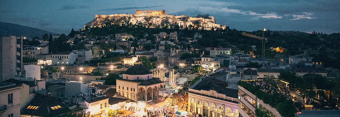 Athens cityscape by Jimmy Teoh