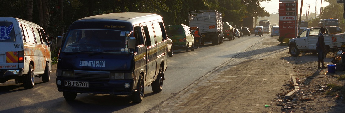 Driving in Mombasa by Daniel Manta