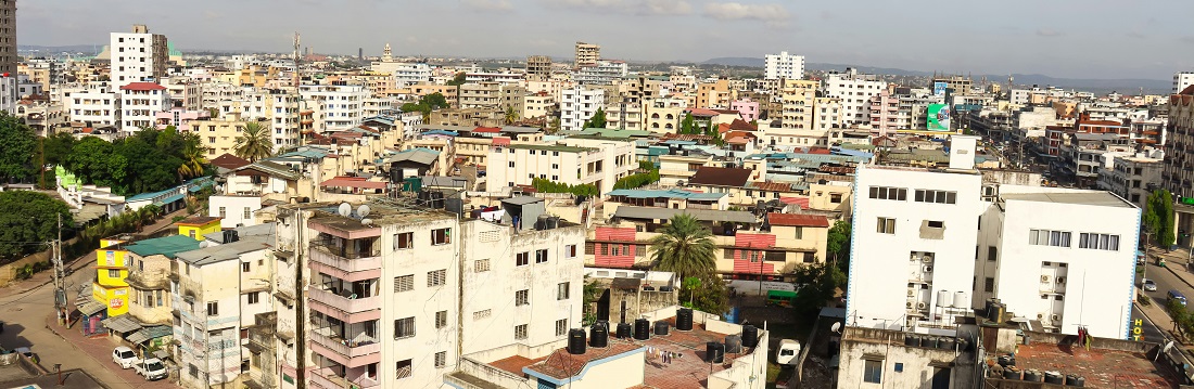 Mombasa cityscape by Victor Birai