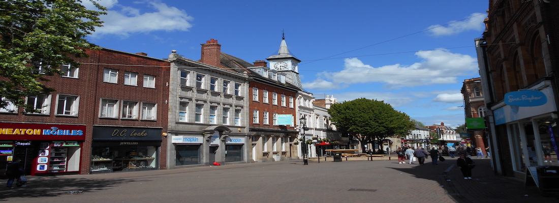 Nuneaton Marketplace from Wiki Creative Commons