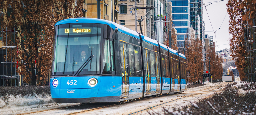 Tram in Oslo