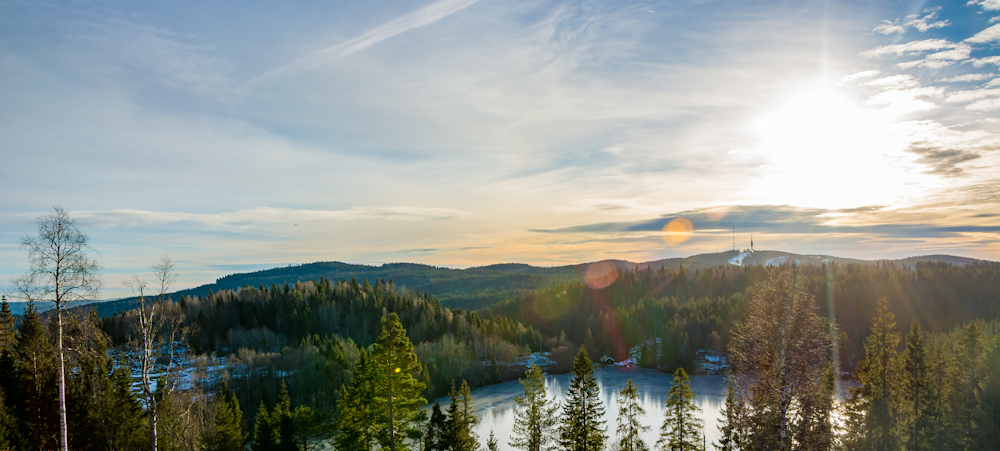 Nordmarka landscape, Norway