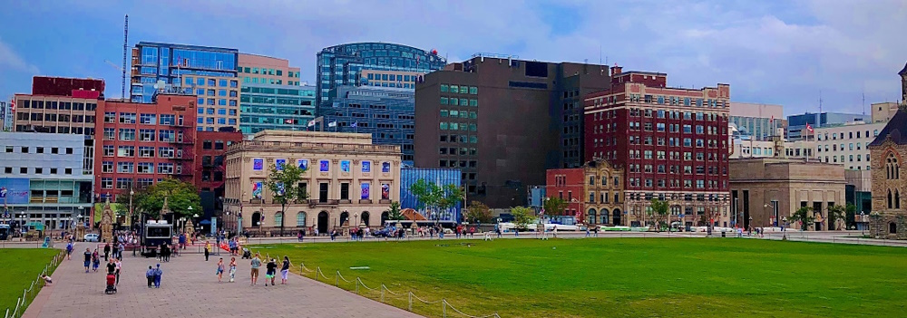 Colourful buildings Ottawa by M Sidhu