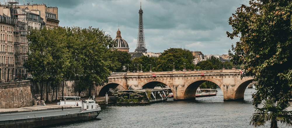 Bridge over the Seine in Paris by Joao on Unsplash
