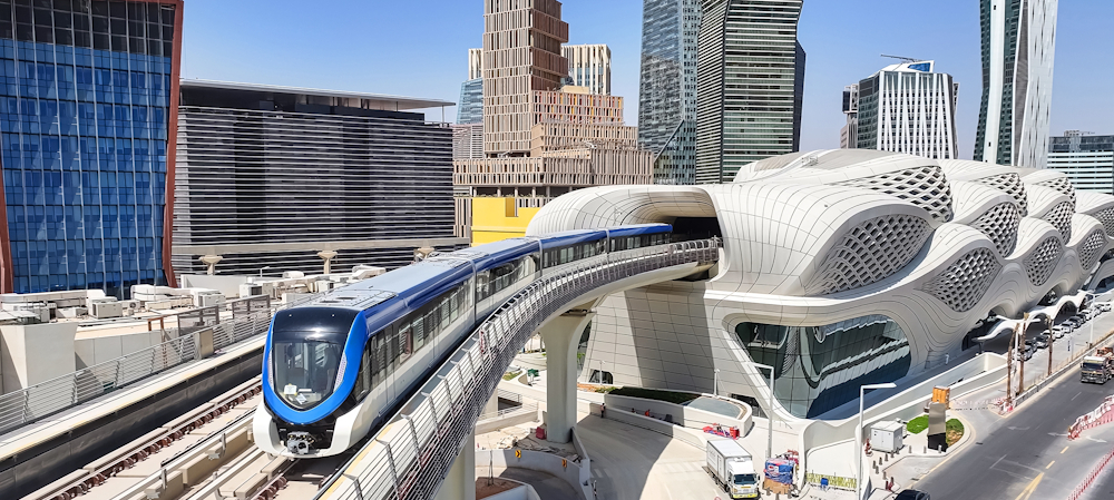 Riyadh metro by Mohammad Sadoon via Shutterstock