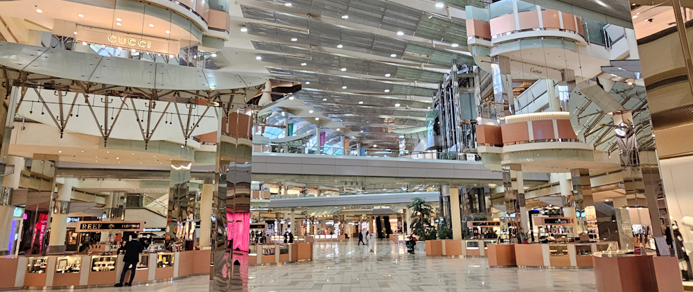 Kingdom Centre interior, Riyadh