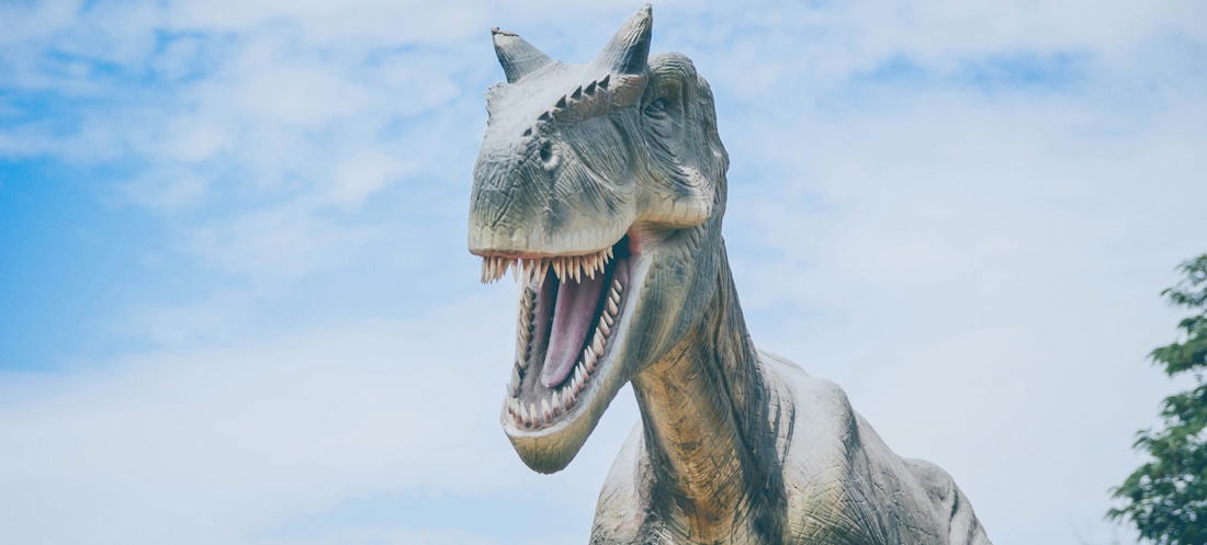 Animatronic dinosaur at Buin Zoo