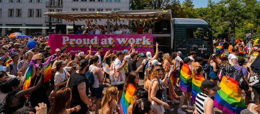 Zurich Pride Parade by Kajetan Sumila on Unsplash