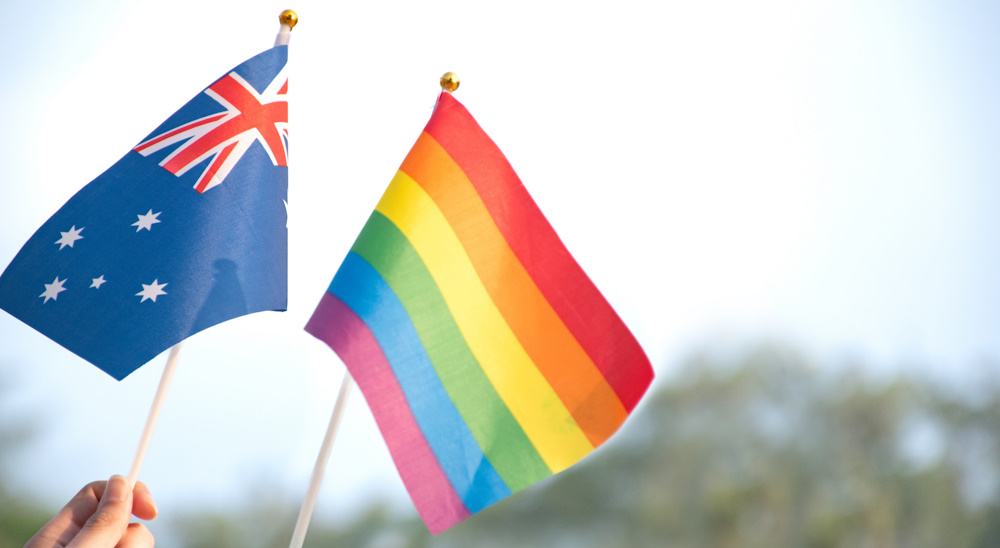 Australia LGBT+ flag