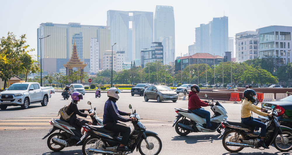 Traffic in Cambodia