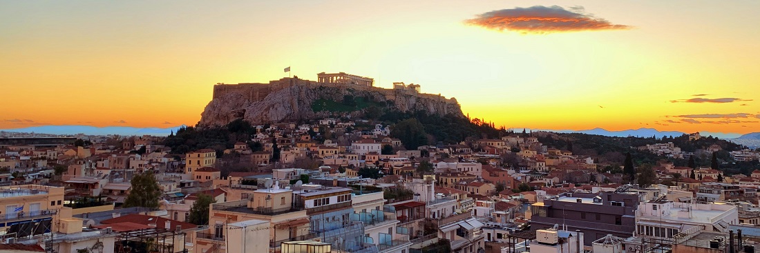 Ariel view of Athens by Christos Papandreou