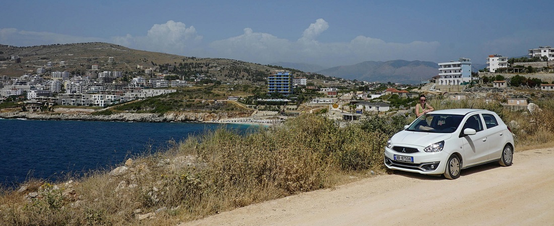 Driving on a Greek island by Jenots