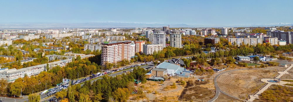 Bishkek Cityscape by Collab Media