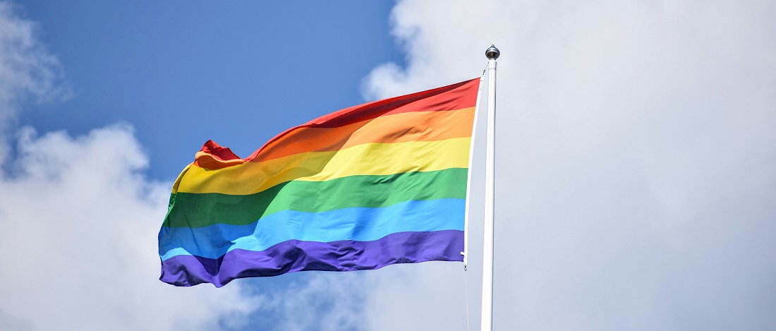 LGBTQ+ flag by Rob Maxwell