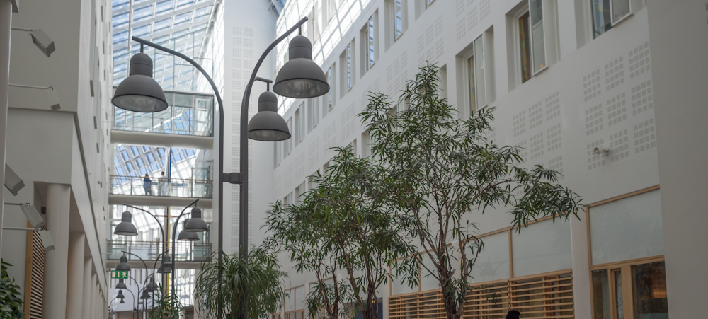Oslo University Hospital interior