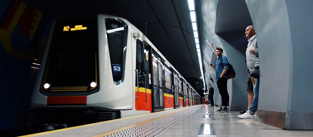 Metro in Warsaw by Michael Matloka on Unsplash