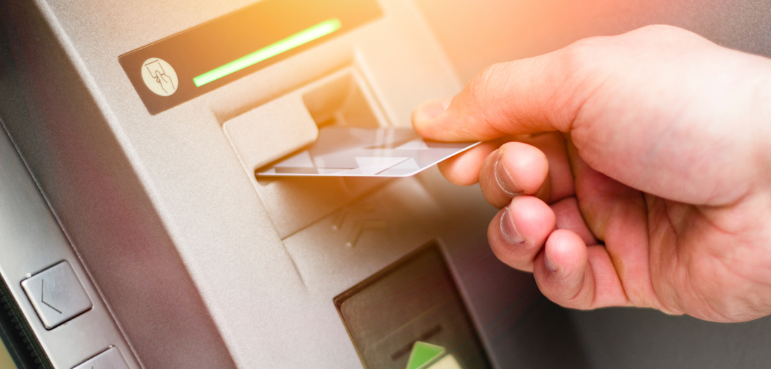 using an atm