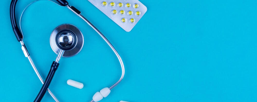 Stethoscope and medication by Bermix Studio from Pexels