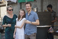The Gordan family in India